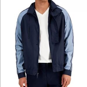 💲228 MICHAEL KORS Men's Colorblocked Track Jacket XL